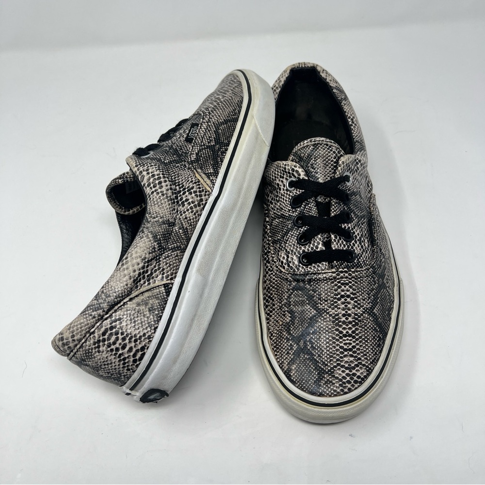 Vans Era Snakeskin Python Print Leather Low Top S… - image 8